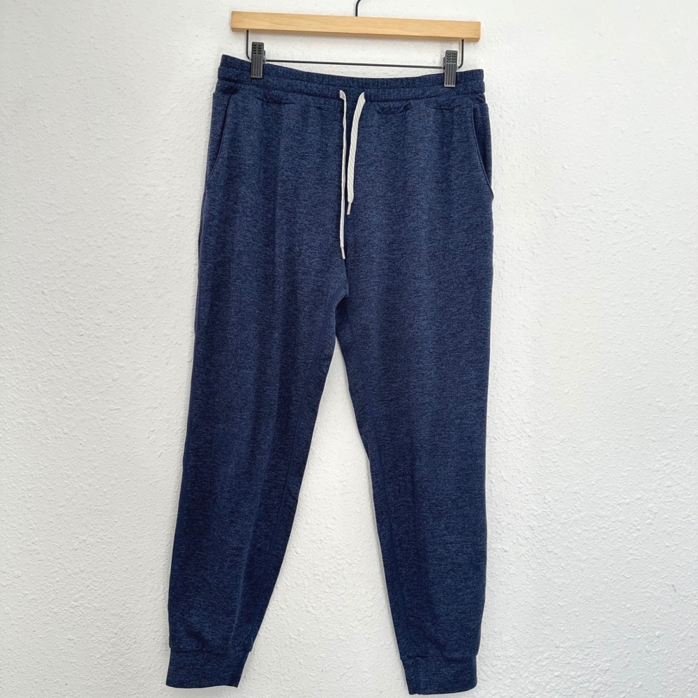 Vuori Performance Joggers Women XS Blue Heathered Athleisure Casual